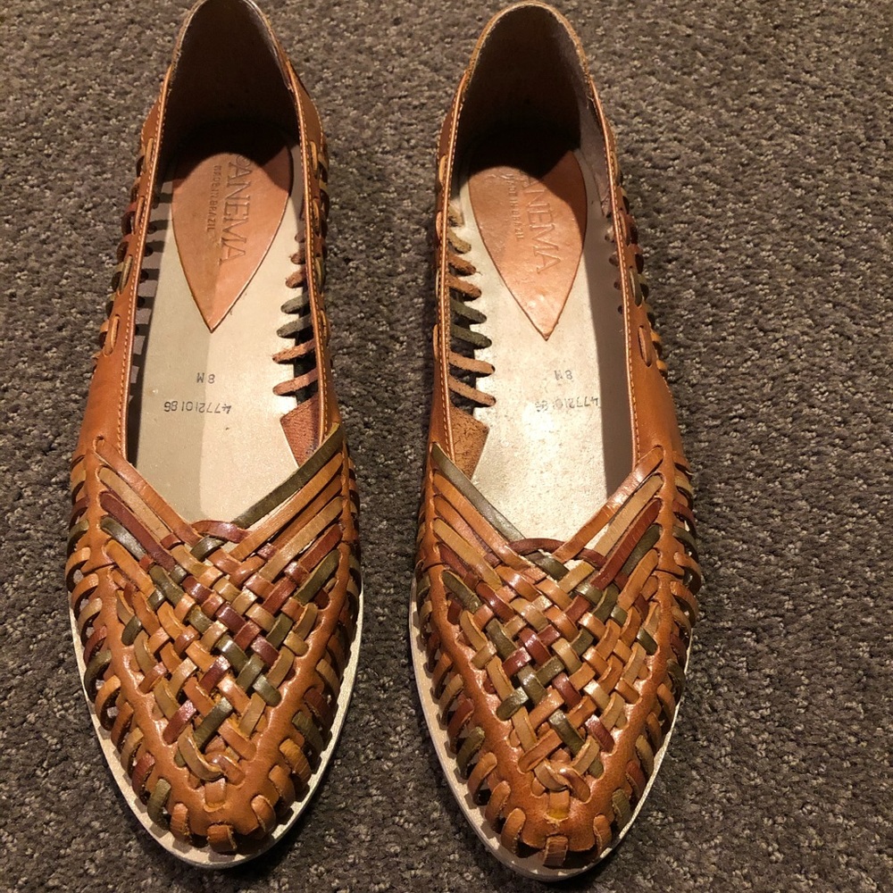 VINTAGE Huarache Flats